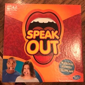 New “SPEAK OUT” game by Hasbro